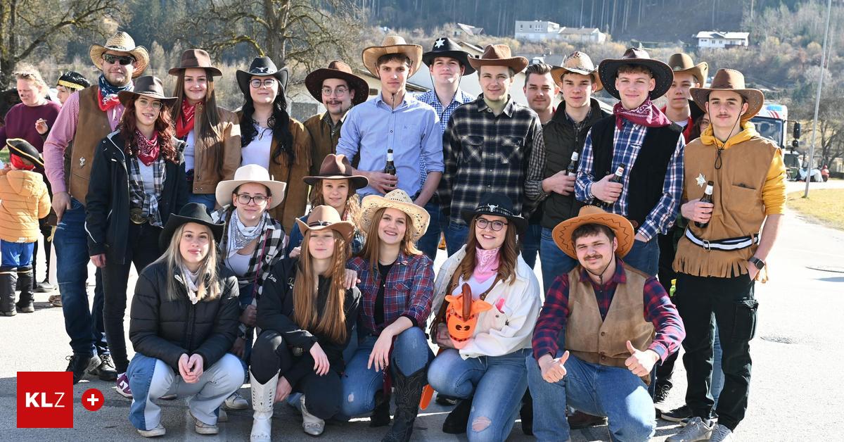  Glanegg: Ein farbenfrohes Spektakel in Glanegg: Faschingsumzug 2025 Bildidee 